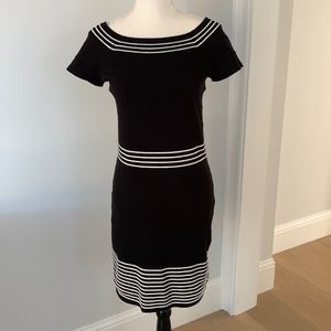 Max Studio short sleeve sweater dress